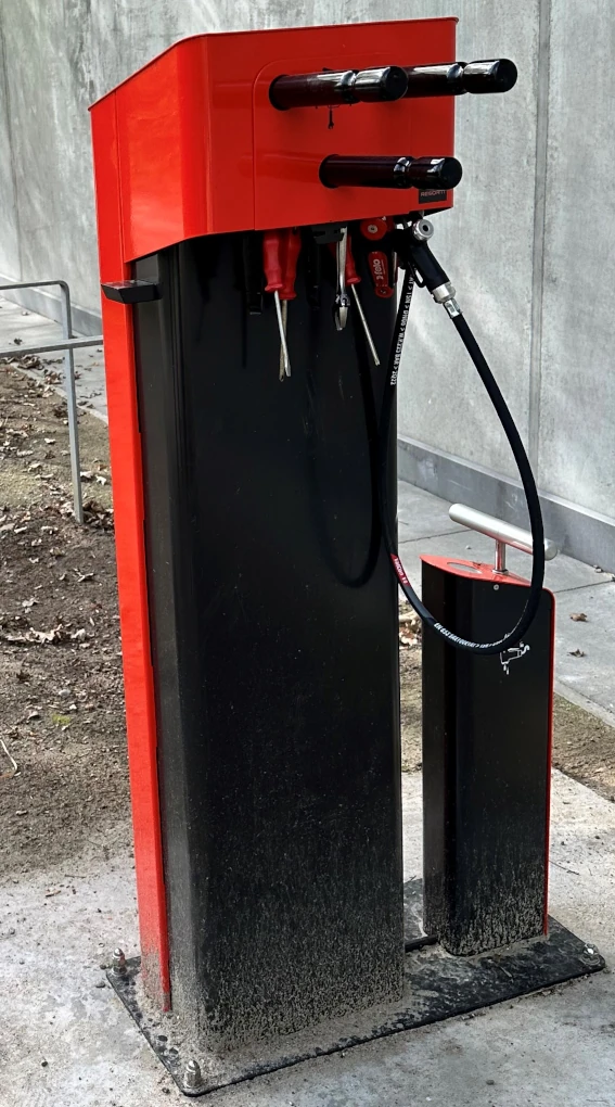 Weitere Fahrrad-Servicestationen aufgestellt