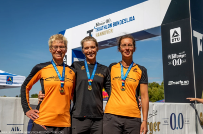 Meisterschaftstitel für Bargteheider Triathletinnen