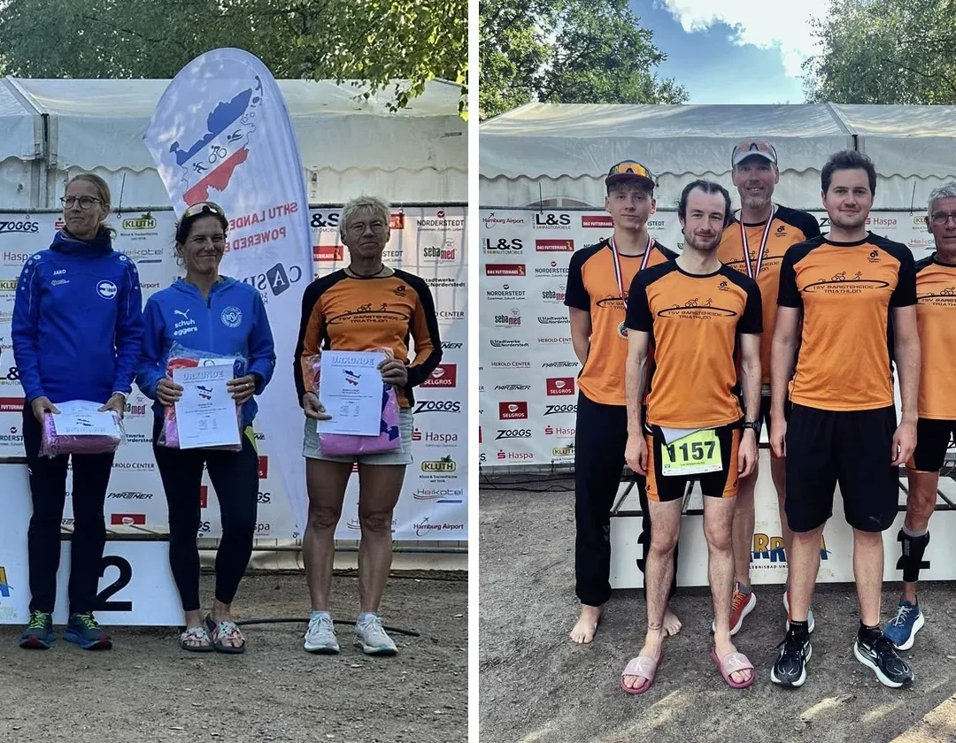 Bargteheider Triathleten geben zum Saisonfinale der Landesliga SH noch einmal alles
