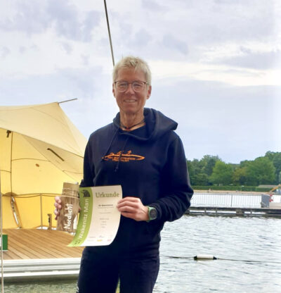 Bettina Lange holt sich Platz 2