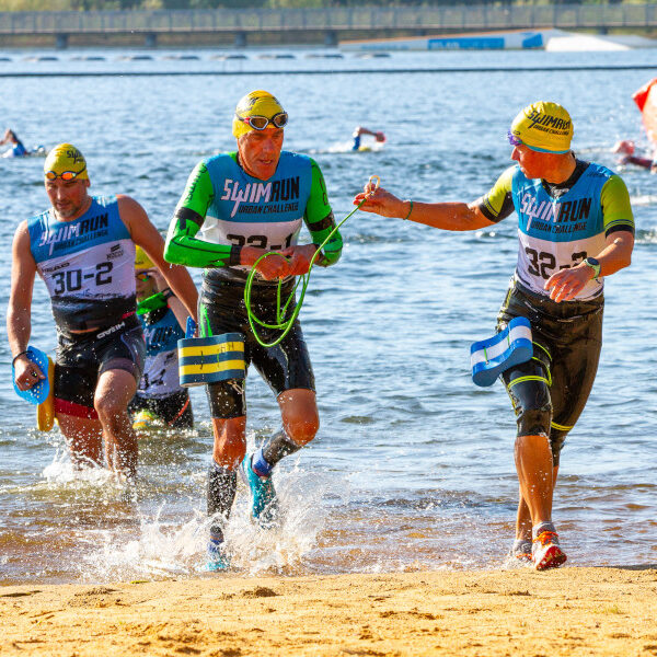 Bargteheider Triathleten beim SwimRun in Norderstedt